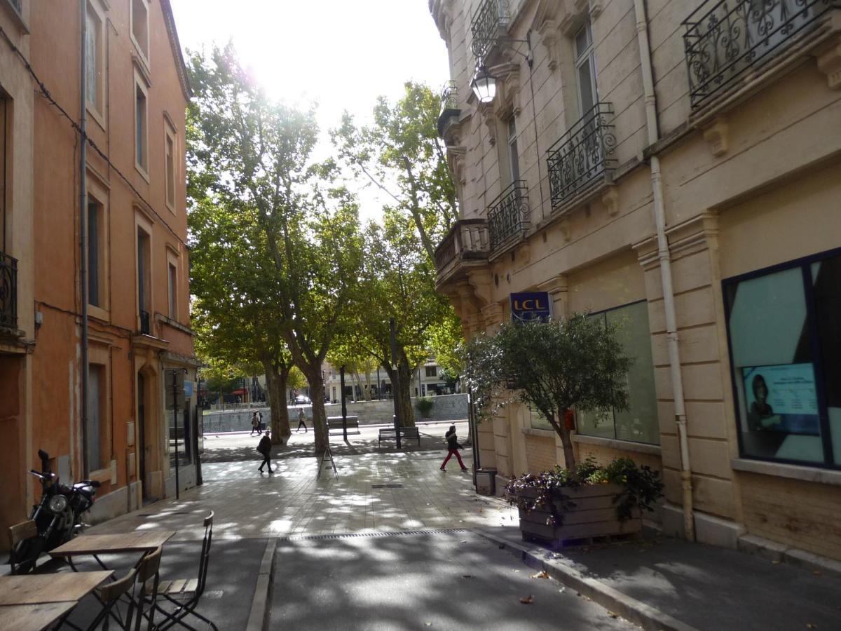 Appartement De 105M2, Balcon Sur Cours De La Republique Narbonne Exteriör bild