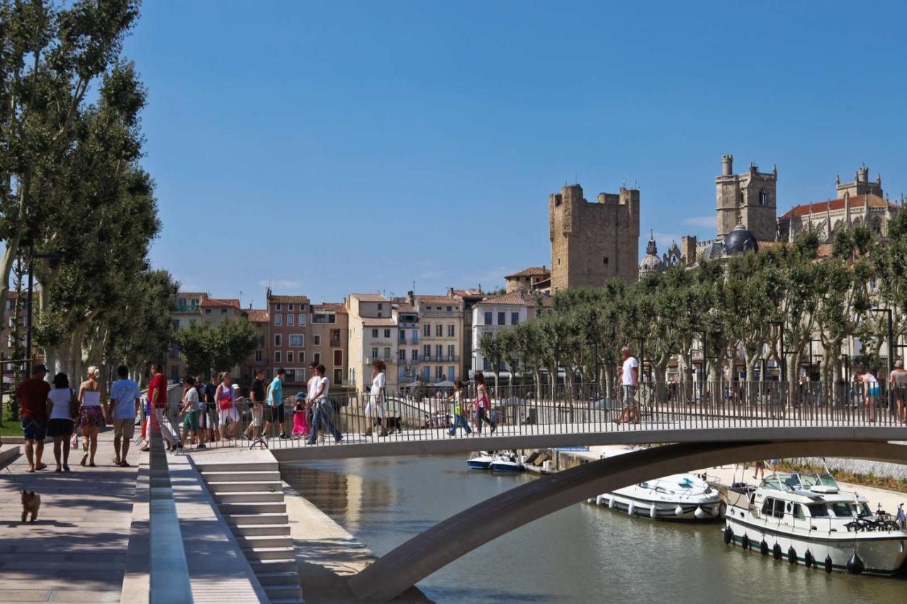 Appartement De 105M2, Balcon Sur Cours De La Republique Narbonne Exteriör bild
